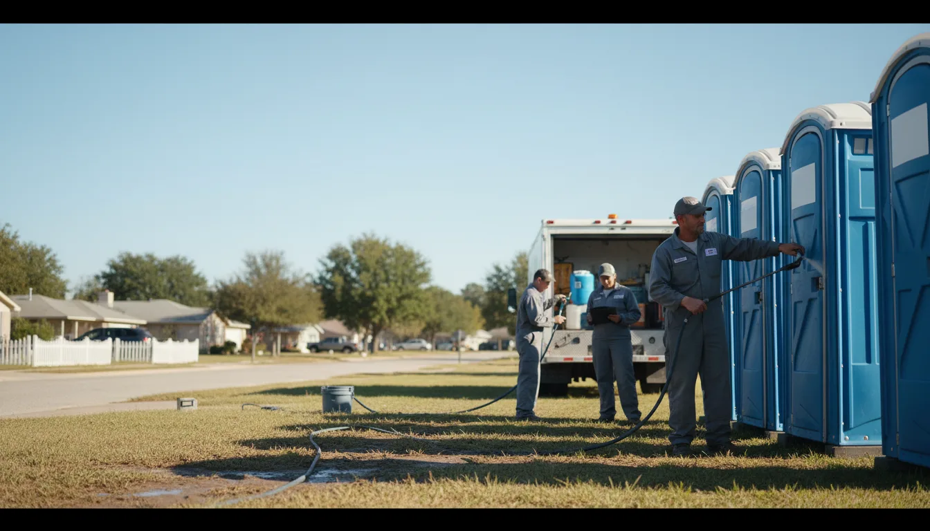 Long-Term Portable Toilet Rental in East Sparta, OH near me